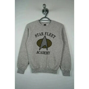 Vintage Star Trek Sweatshirt Women's Small 90s Star Fleet #584